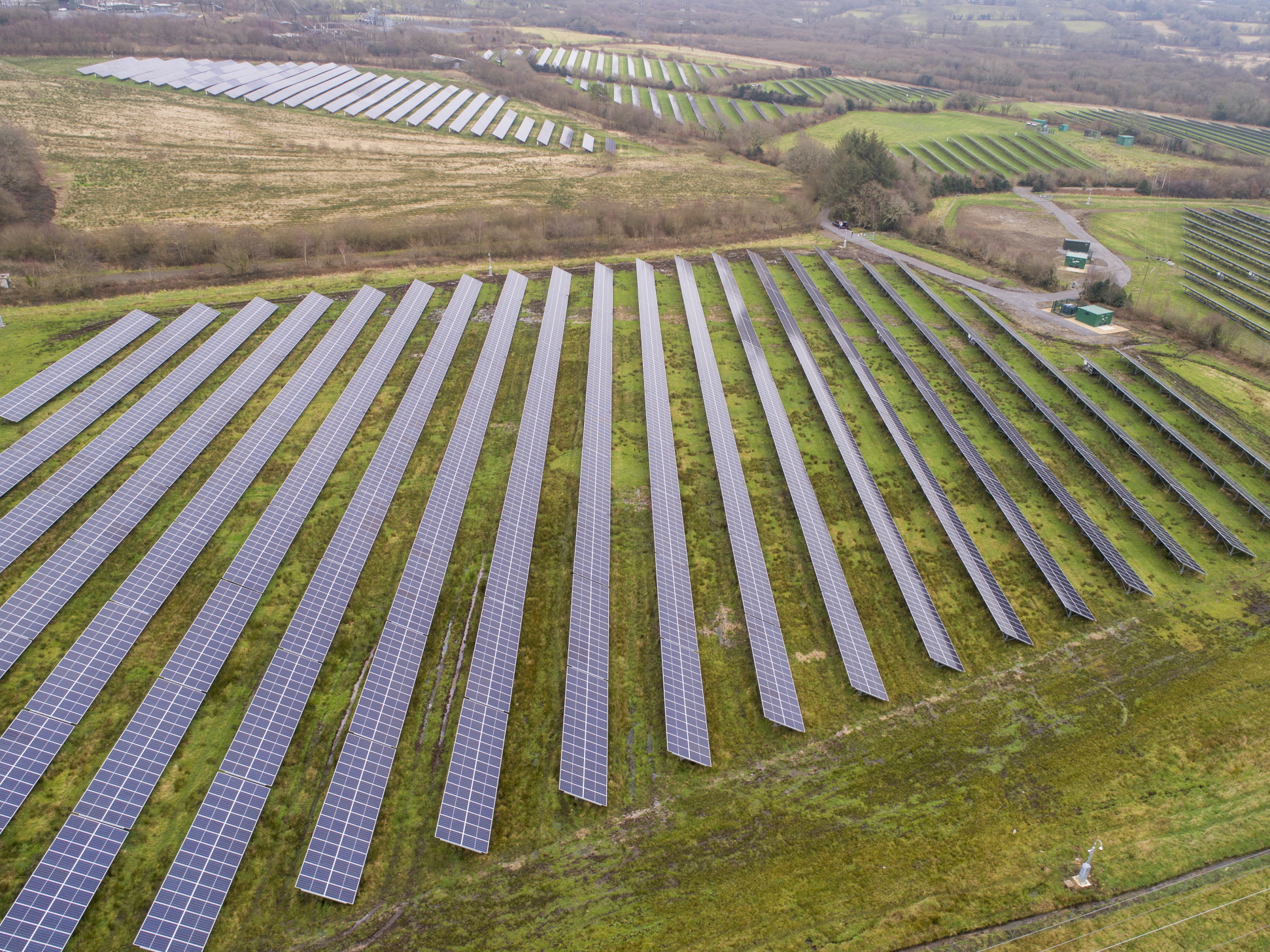 Swansea Bay Solar Farm Complete Install