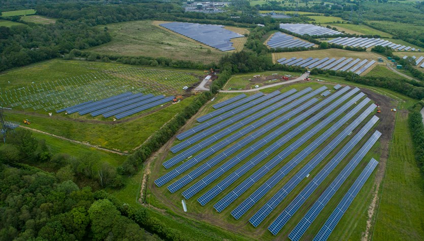 Vital Energi Swansea Bay University Health Board Solar Farm South Field Complete 3