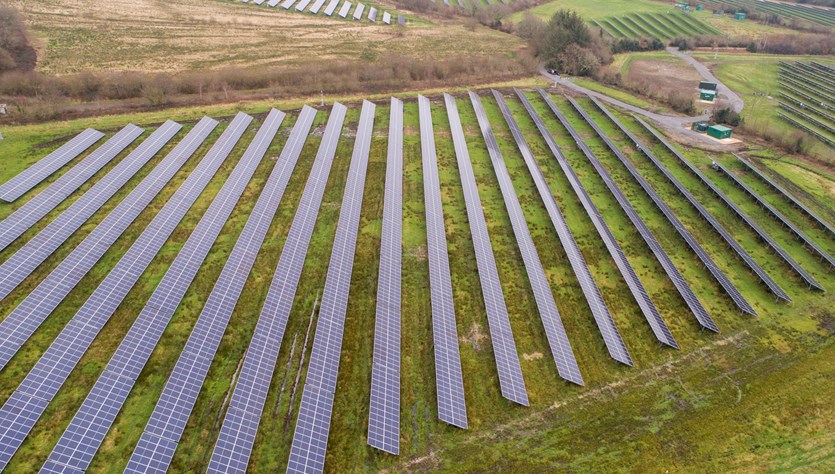 Swansea Bay Solar Farm Complete Install