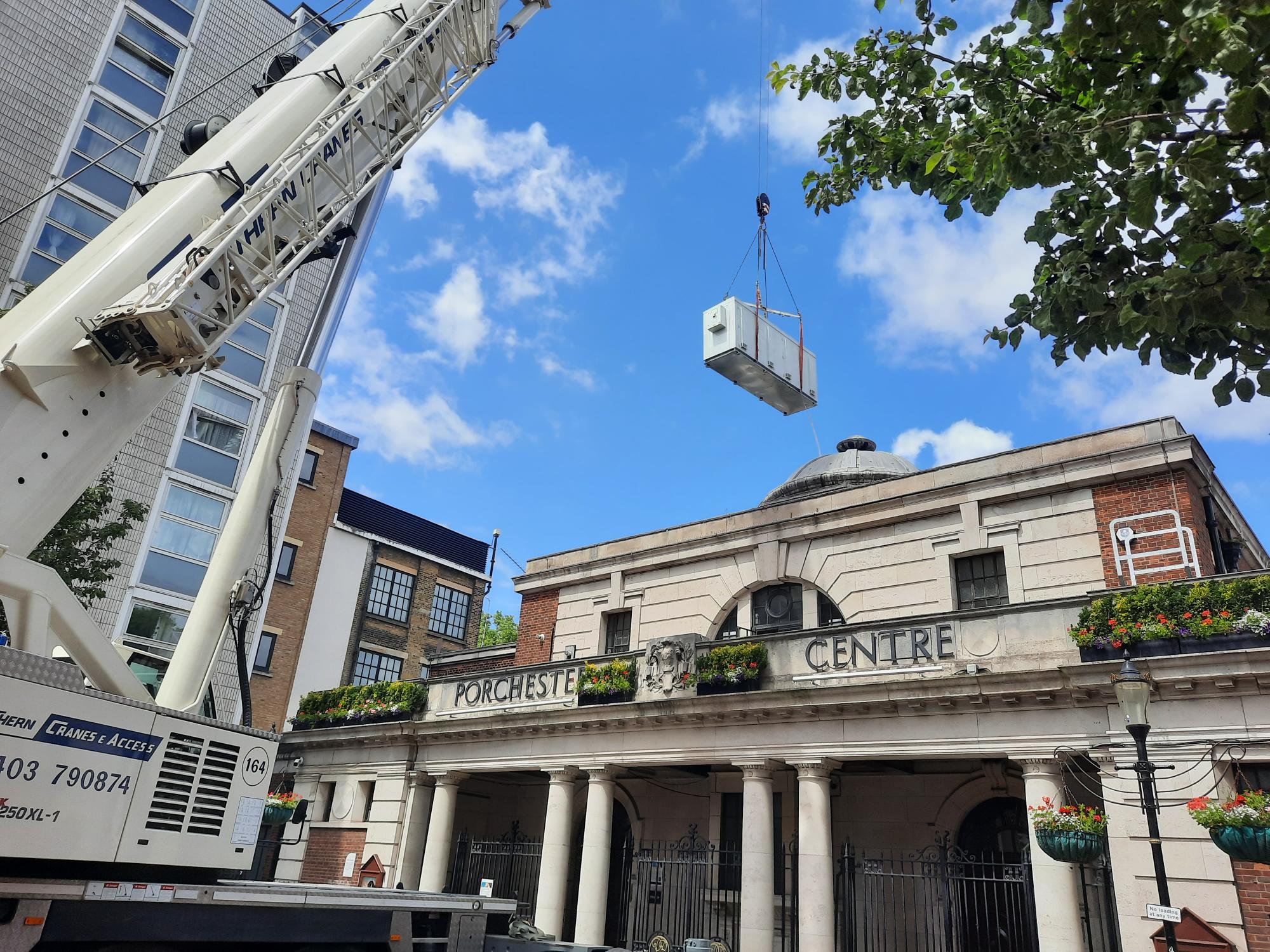 Westminster Compressor Lift Queensway