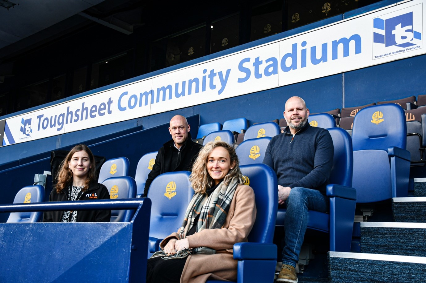 Bolton Wanderers In The Community Vital 10K Sponsorship Press Image