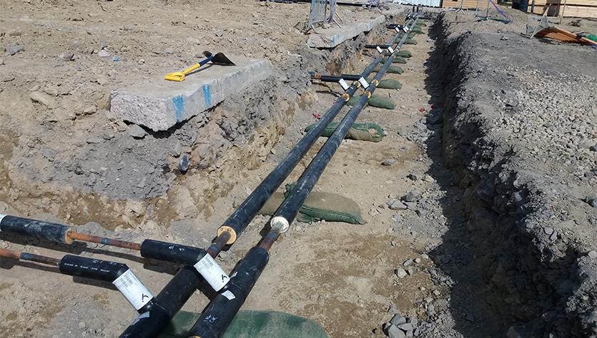 Oaklands DH Pipework 1