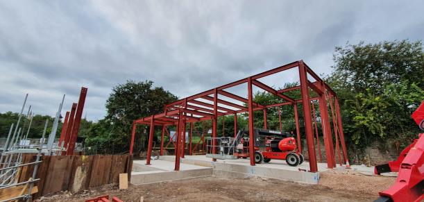 October 2021 Castle Park Steel Frame