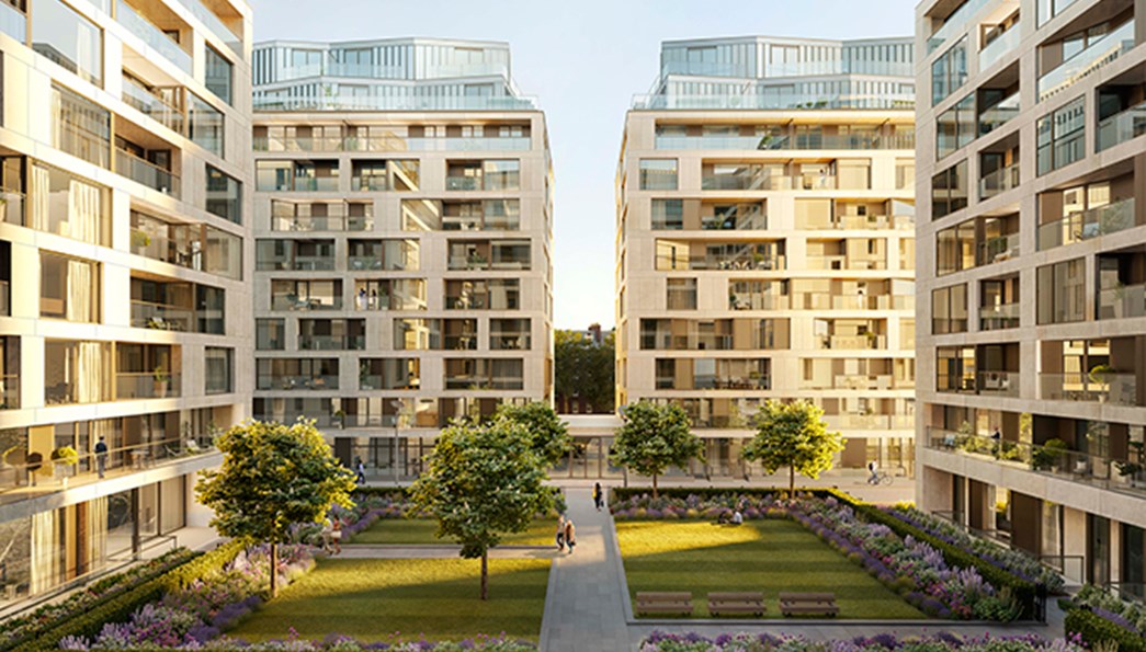 Royal Warwick Square Exterior Garden 2