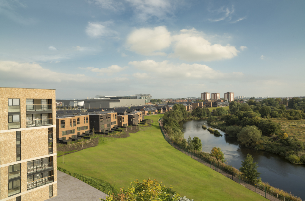 View From Apartments Of Site And Cuningar Loop
