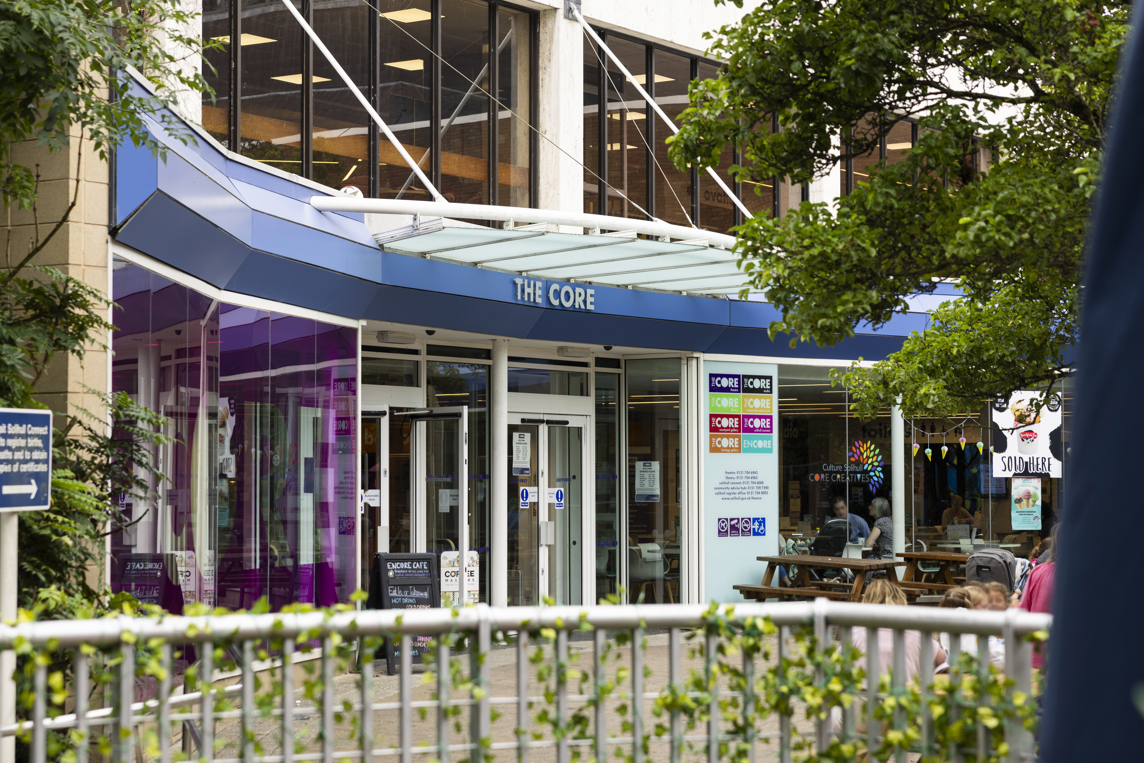 Exterior of The CORE Solihull