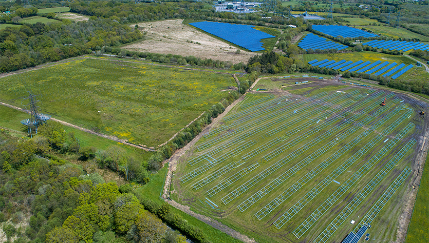Vital Energi Swansea Bay University Health Board Solar Farm South Field 2