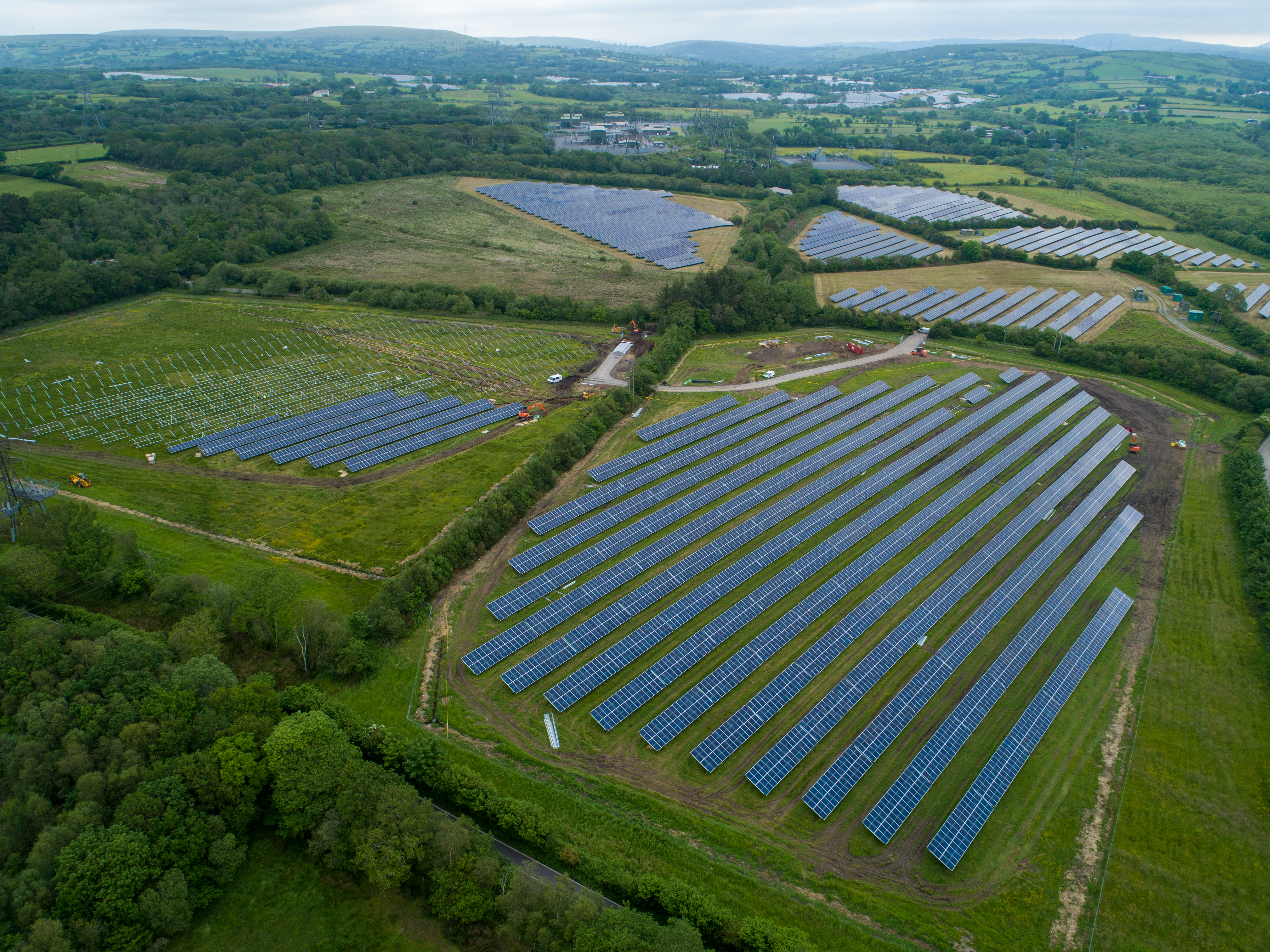 Vital Energi Swansea Bay University Health Board Solar Farm South Field Complete 3